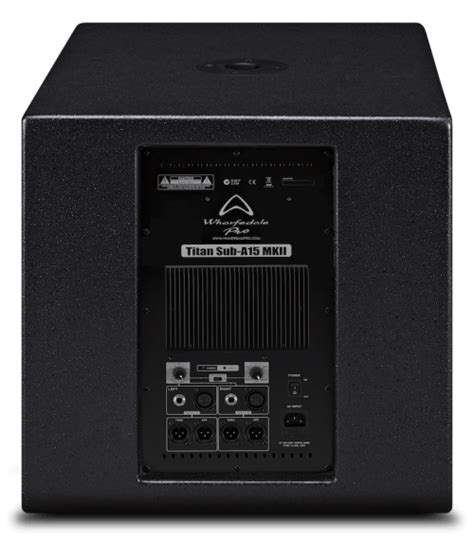 Wharfedale Pro Titan Sub A Mkii X W Powered Subwoofer