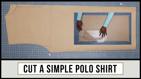 How To Cut A Basic Polo Shirt For Beginners Pattern Tutorial Diy