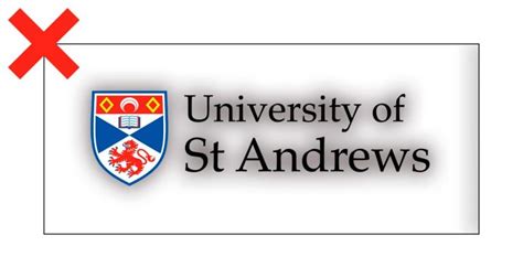 Correct and incorrect use of the University of St Andrews logo ...