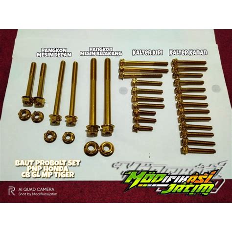 Jual Baut Problot Tiger Set Mp Cb Gl Mp Baut Probolt Kalter Pangkon