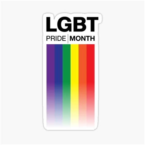 Lgbt Pride Sticker For Sale By Srattha Redbubble