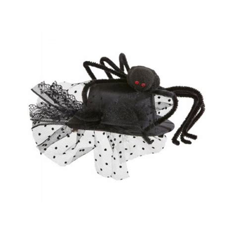 Mini chapeau araignée horreur WIDMANN Accessoire de déguisement