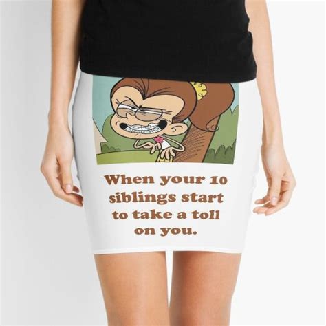 The Loud House Mini Skirts Redbubble