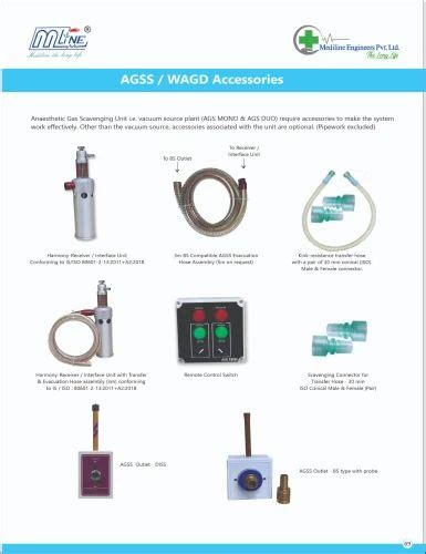 Anaesthetic Gas Scavenging System AGSS AGSS Plant Anaesthetic Gas