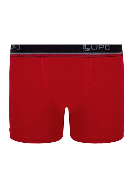 Cueca Infantil Boxer Lupinho S O Jorge