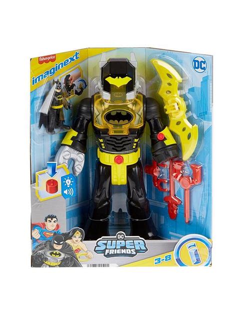 Imaginext Dc Super Friends Batman Insider And Exo Suit Robot Very