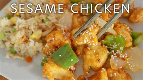 Better Than Takeout Sesame Chicken Asmr Cooking No Talking Youtube