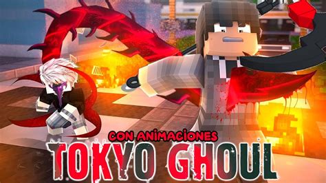 Addon Tokyo Ghoul Minecraft Pe Con Animaciones Y MenÚ Mod De Tokyo