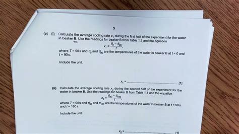 Cie Igcse Physics Paper Mock Solutions Youtube