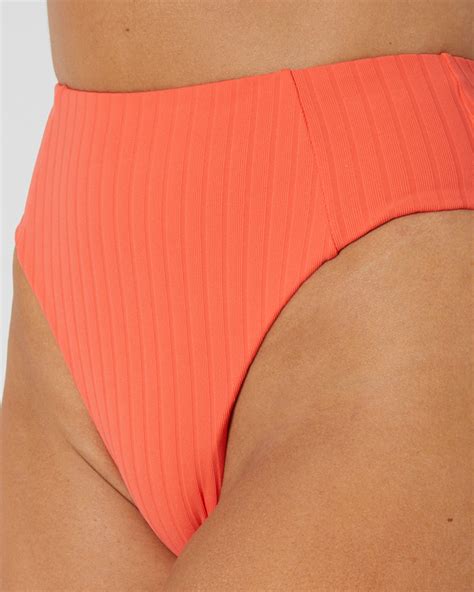 Sea Level Australia Vesper Retro High Waist Pant Tangerine Surfstitch