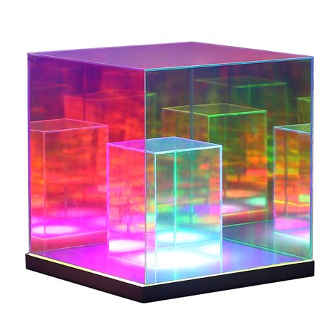 Acrylic Cube Rgb Led Lamp Creative Light