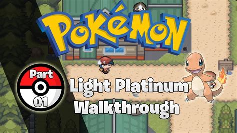 Pokemon Light Platinum Walkthrough Part 1 Charmander I Choose You Youtube