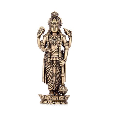 Giri Lord Vishnu Brass Idol Vishnu Statue Vishnu Sculpture — Giri Trading Agency Private