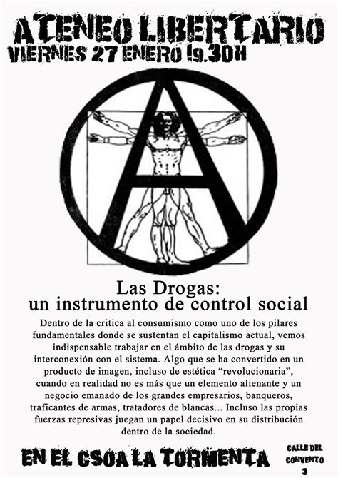 COMANDO ALCANTARILLA Las Drogas Un Instrumento De Control Social