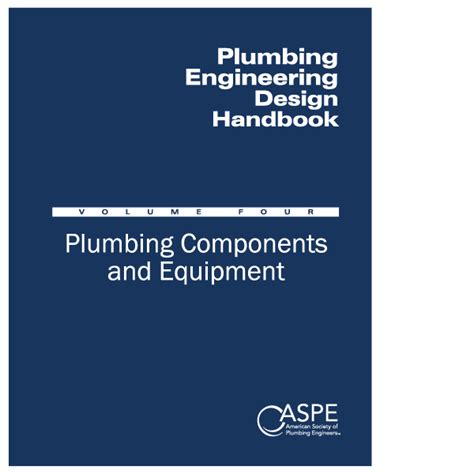 Plumbing Engineering Design Handbook Vol 4 2024 Softcover and eBook ...