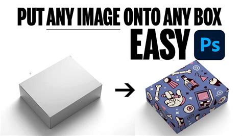 Easy Put Any Image Onto A Box In Adobe Photoshop Youtube