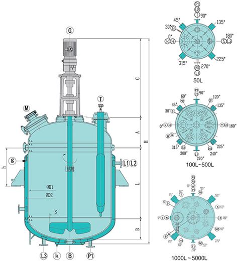 Standard Glass Lined Reactor Most Durable Glass Lined Reactors Made