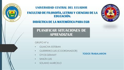 Solution Planificaci N En El Aula Situaci N De Aprendizaje Studypool