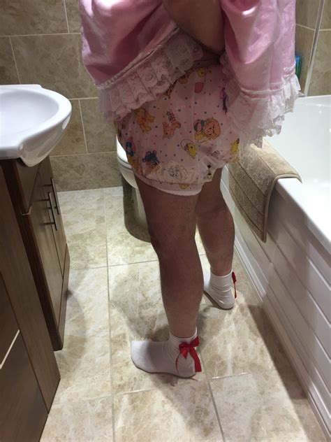 Nanny Betty On Twitter The New Abdl Sissy Socks Being Worn Here By