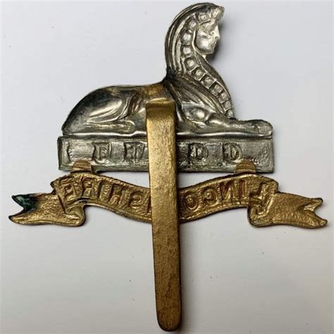 Ww1 Lincolnshire Regiment Cap Badge