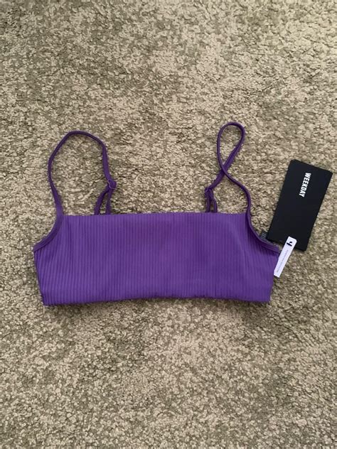 Weekday Bikini Top Women S Fashion Swimwear Bikinis Swimsuits On Carousell
