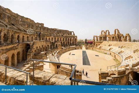 Impressive Ruins Of The Largest Colosseum In North Africa Huge Roman