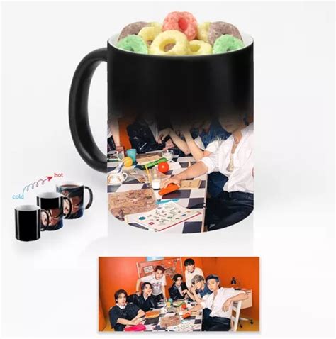 Taza Magica Bts Kpop Art Personalizada