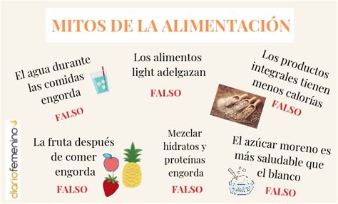 Los Grandes Mitos De La Alimentación Desmentidos Por Expertos