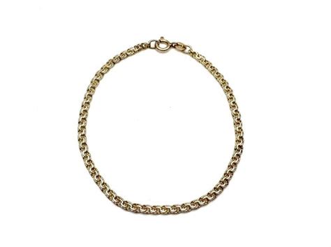 Secondhand Ct Yellow Gold Double Curb Bracelet At Segal S Jewellers