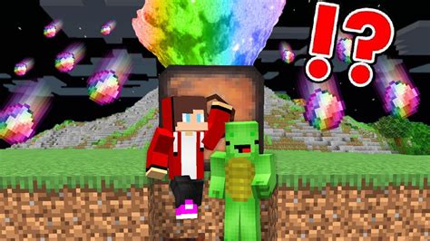 EPIC RAINBOW DIAMOND VOLCANO Vs Doomsday Bunker In Minecraft JJ And