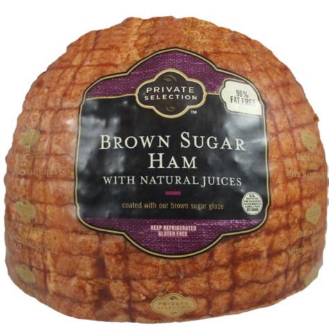 Private Selection Brown Sugar Ham Fresh Sliced Deli Meat Lb Fred