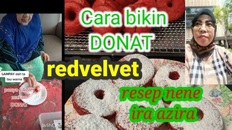 RESEP Donat Red Velvet Resep Ira Azira Mantul Banget Singapur YouTube