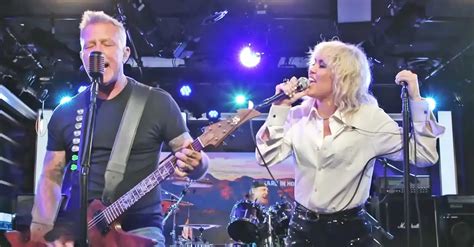 Miley Cyrus And Metallica Perform An Awesome Live Cover Of “Nothing ...