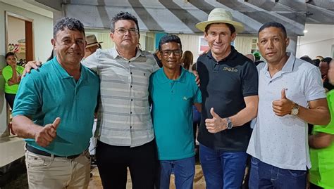 Neguinho das Flores e comitiva de Timbiras prestigiam lançamento da pré