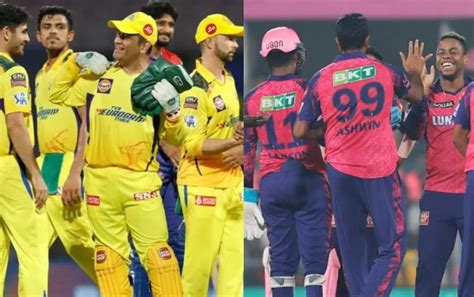 Rr Vs Csk Ipl 2023 चेन्नई और राजस्थान के बीच होगी मैदानी जंग घरेलू