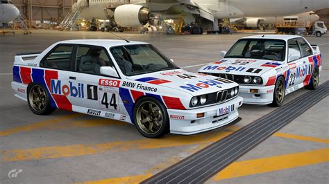 1991 BTCC BMW Finance Mobil 1 Racing Liveries