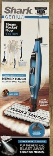 Shark S Genius Steam Pocket Mop System Steam Cleaner New Ebay