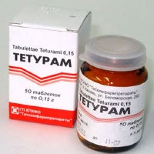 Лечение алкогольной зависимости препаратом "Тетурам": описание ...
