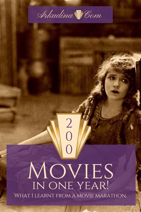 What I Learnt From Watching 200 Movies in a Year – Arkadina's Arcade | Movies, The art of ...