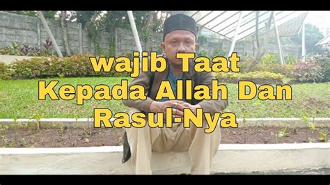 Wajib Taat Kepada Allah Dan Rasul Nya Tausiyah Ustadz Hermansyah