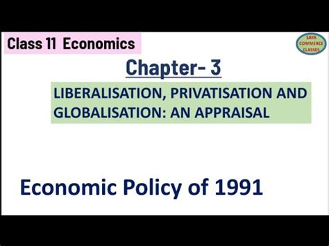 New Economy Policy 1991 Liberalisation Privatisation And