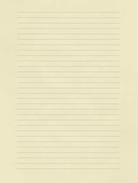 Yellow Lined Paper Texture