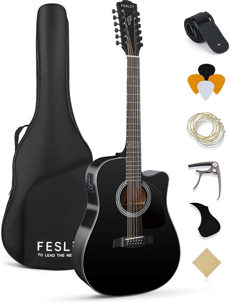 Amazon Fesley String Guitar Full Size Acoustic Electric