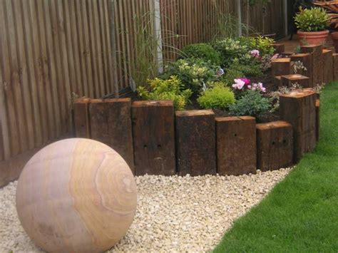 Garden Designs With Railway Sleepers