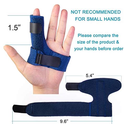 Sumifun Finger Splints For Hands Finger Brace With Built In Aluminium