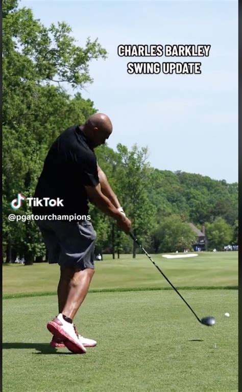 Look Fans Are Baffled By Charles Barkley S New Golf Swing The Spun