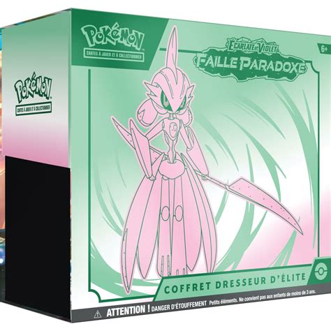 Pokémon Coffret Dresseur d Elite ETB Ecarlate et Violet Faille