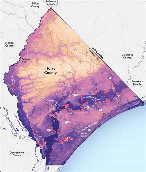 Navigating The Tides Understanding The Horry County Flood Zone Map