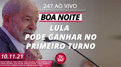 Boa Noite Bolsonaro Afunda E Pesquisa J Mostra Lula Dos