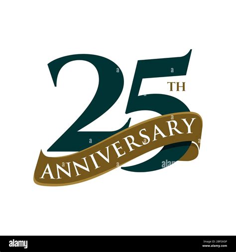 25 Years Anniversary Vector Template Illustration Design Vector Eps 10